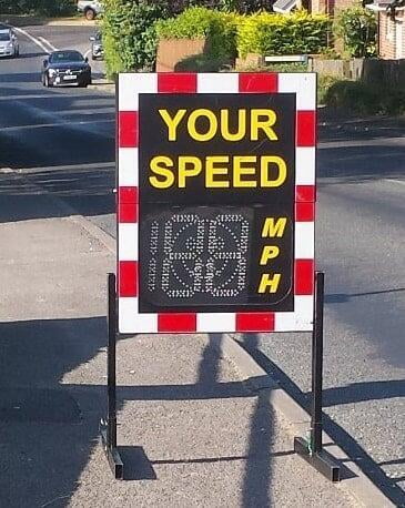 Sway's speed limit reminder